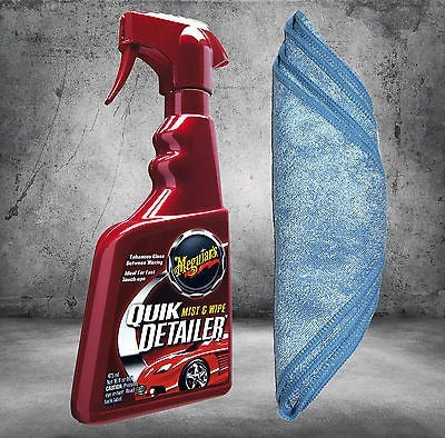 Meguiar's Quick Detailer Liquid Wax + Microfiber 473ml M24 1