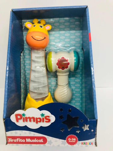 Pimpis Musical Giraffe with Hammer and Sounds 0