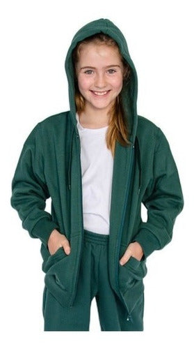 Ely Collegiate Fleece Jacket Art 1208 Size 2 to 8 0