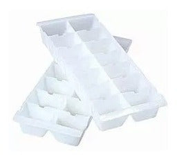 Colombraro Pack of 12 Classic Large Stackable Ice Cube Trays 5