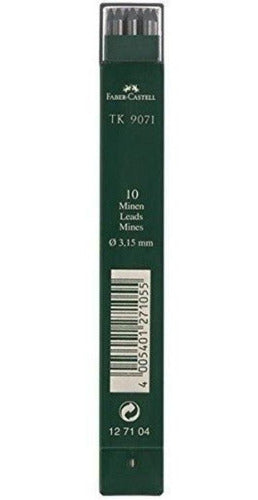 Faber-Castell 3mm 6B x10 Graphite Leads 0