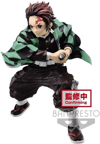 Set 2 Figuras Nezuko Y Tanjiro Demon Slayer Bandai Oficiales 1