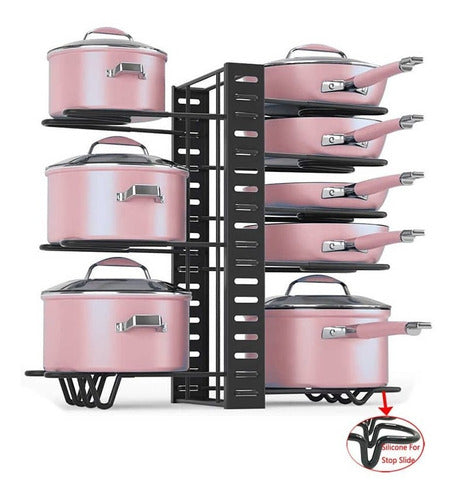 Búho Store 8-Tier Pot and Pan Organizer 1