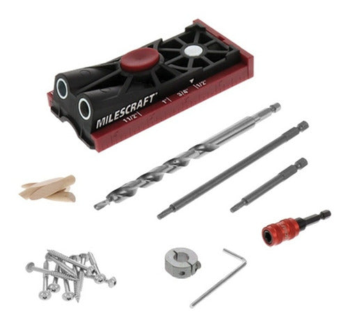 Milescraft Kit Full Pocket Hole, Pocketjig200 0