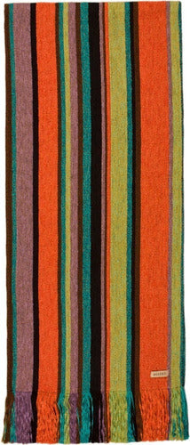 Huitrú Chenille Table Runner 1.60 X 0.36cm Stripes 0