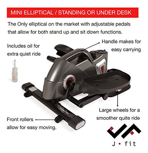 J/Fit Debajo De La Mesa Y Levántate El Ángulo Elíptico Wadjus 4