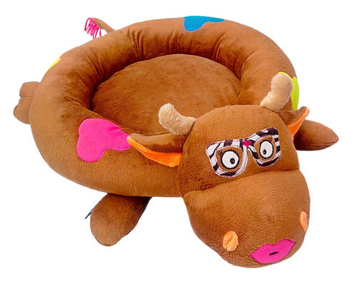 Cama Boia Pet Em Pelúcia Muuucreia Willpet - G 0