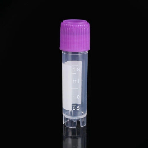 Microtubo Criovial 1.8/2ml Tapa Rosca Externa Y Oring X100un 0