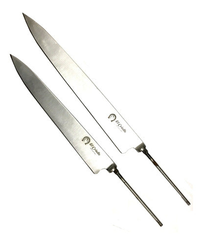 El Criollo 30cm Stainless Steel Blade for Handle Attachment 420 Lombo 5mm 6