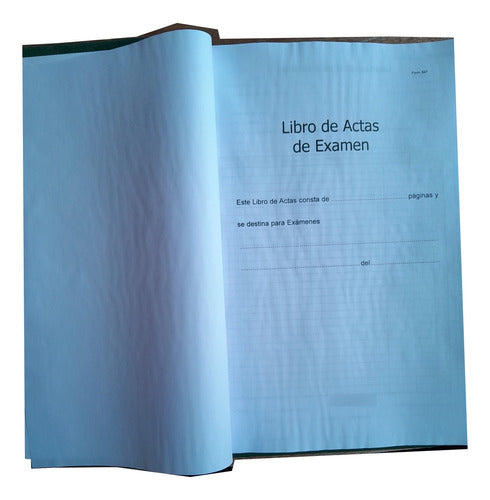 Libro De Acta De Examen Oficio 1