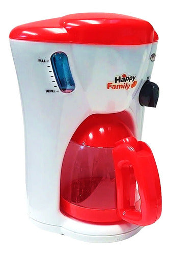 My Happy Family Toy Coffee Maker with Light and Sound D125 1