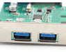 YourBrand PCI-e USB 3.0 Front Panel 2 Ports Express Card 4