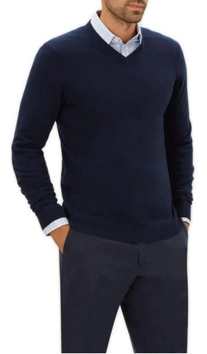 Men's V-Neck Sweater in Various Colors XXL 0