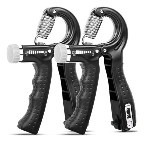 Kdg Hand Grip Strengthener, Pacote Com 2, Resistência Ajustá 0