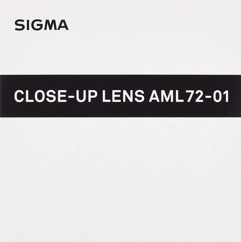 Sigma AML72-01 Close-Up Lens, Black 1