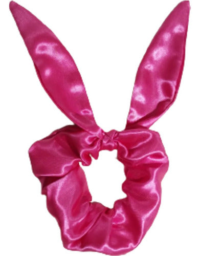 Pack of 3 Exclusive Premium Quality Bunny Ears Scrunchies 9