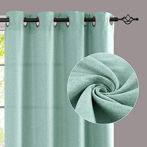 Inchan - Linen Fabric Room Darkening Curtain 1