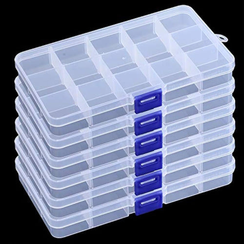 Kinjoek 10 Packages of 15 Organizer Compartments 6