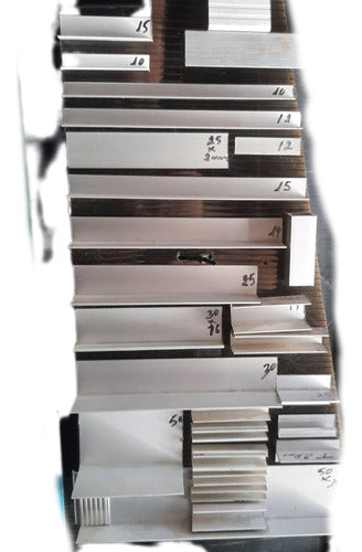 Alcan Aluminum Profile, Angle 50x50mm, Price Per Meter, Fractional 2