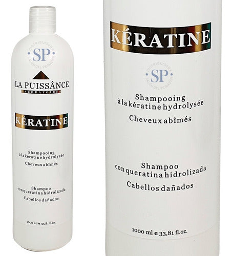 La Puissance Keratina Shampoo + Acondicionador + Máscara 2