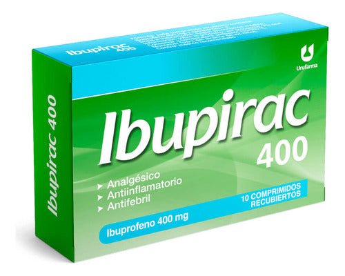 Ibupirac 400 Mg X 10 Comprimidos Recubiertos 0