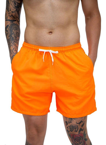 Bermuda Shorts De Tactel Masculino Academia Treino Crossfit 0