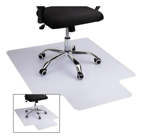 Mind Reader Office Chair Mat for Carpet, 2-Pack 0