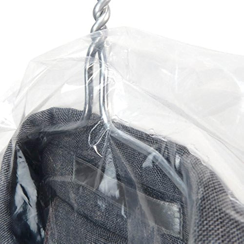 Hangerworld Clear Plastic Garment Covers - Pack of 50 0