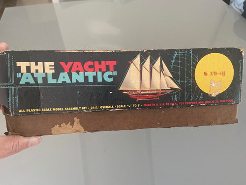 The Yacht Atlantic (veleiro) Esc. 1/48. Itc C/ Motor - Raro 2