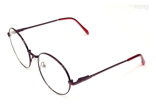 Optic100 Medium Metal Eyeglass Frame with Flex Temples 2