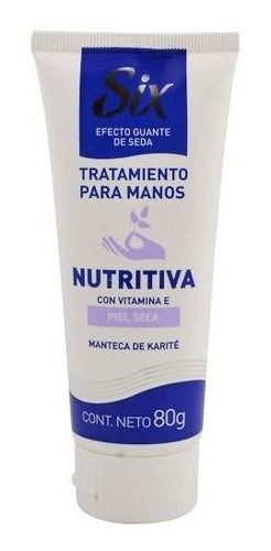 Crema Six Nutritiva Para Piel Seca Con Manteca De Karite 80g 0