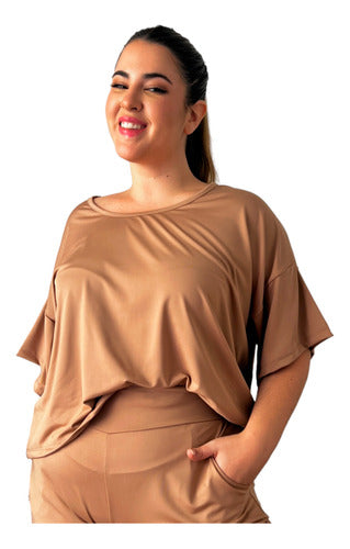 De Fábrica Silk Blouse for Women in Plus Size 1