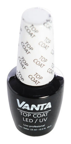 Top Coat Vanta  Esmalte Semipermanente Gel On-off X 15 Ml 2