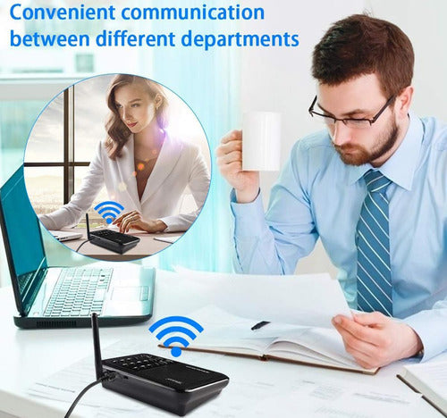 Wuloo Wireless Intercom System for Office/Home 3