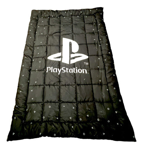 Casablanca Acolchado Playstation Linea Digital 1 Plaza 1/2 Premium Ps5 4