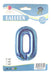 Tu Mundo Metallic Number Balloons 41 Cm Blue 1