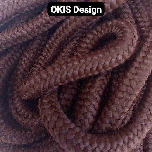 OKIS DESIGN Wooden Hammock with Chains and Long Ropes Ready to Use 5