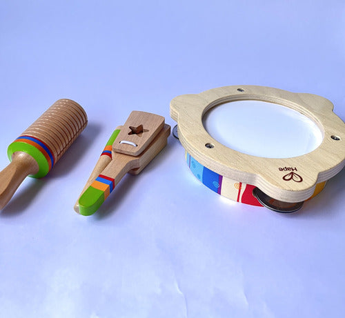 Hape Instrumentos Musicales Percusión De Madera 1