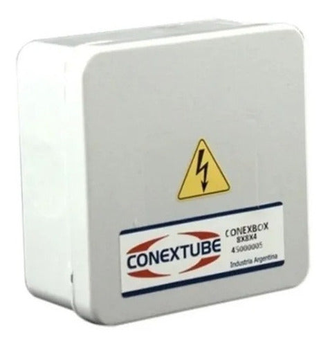 Conextube Caja De Paso Derivacion Plastica Estanca IP65 80x80x40mm 0