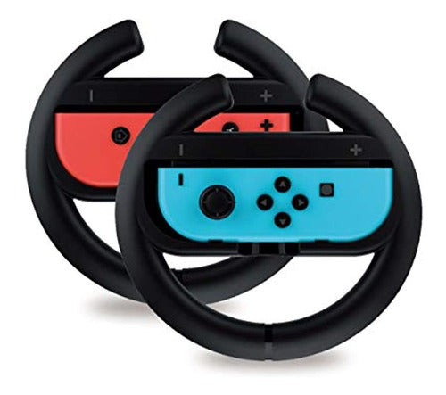 TalkWorks Controlador De Volante Para Nintendo Switch (Paquete De 2) 0