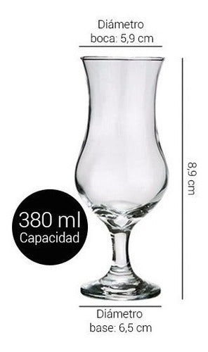 Nadir Windsor Cocktail Glass 380ml Box of 6 2