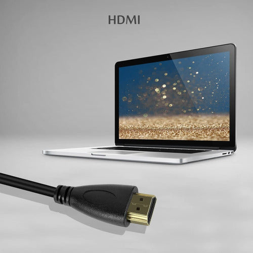 UCEC Spiral Micro HDMI to Full HDMI Cable 30cm 5