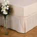 White Mushka Bed Skirt 2 1/2 Seater 1.50m with Found Panel 7