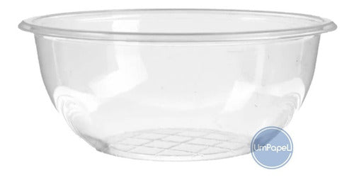 Plastivas Bowl Cristal Y Tapa Plastico Ensalada De Fruta 480 Cc X 100u 1