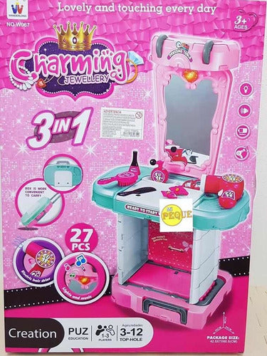 Toy Vanity Stand, Girls with Light and Sound 0