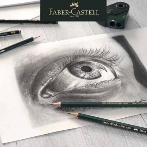 Faber-Castell 9000 Hb Graphite Pencil Offer X6 2