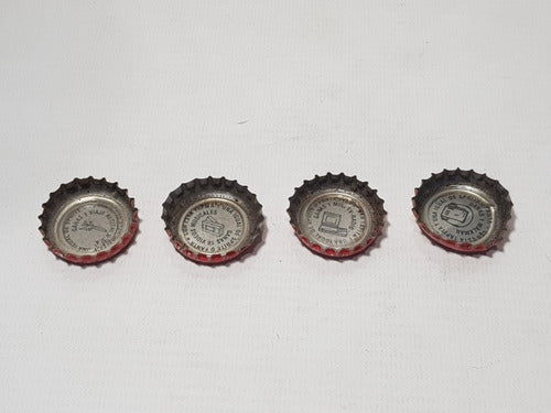 Coca Cola Chapitas Tapitas Premio 1980 Lote X 4 Mag 57769 1