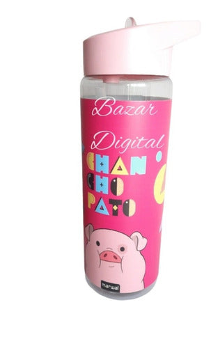 Bazar Digital Bottle Sport Plastic 600 Ml Design Vs Belgrano 1