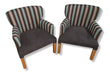 Set of 2 Armchairs with Armrests 7