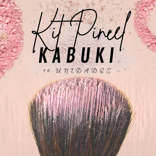 Kit De Pinceis Para Maquiagem Blush Sombra Base 1